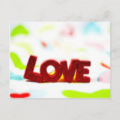 Liebe Postkarte (Vorderseite)