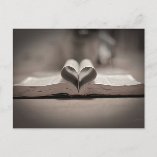 Liebe Postkarte (Vorderseite)