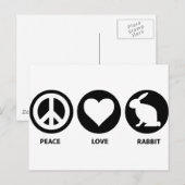 Liebe Postkarte (Vorne/Hinten)