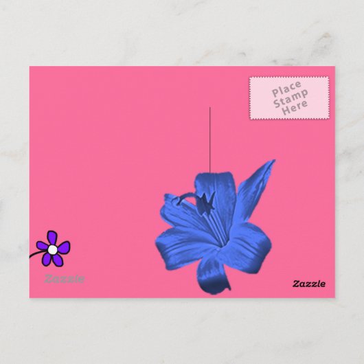 LIEBE POSTKARTE (Rückseite)