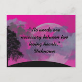 LIEBE POSTKARTE (Vorderseite)