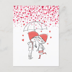 Liebe Postkarte