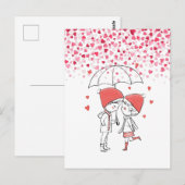 Liebe Postkarte (Vorne/Hinten)