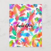 Liebe Postkarte (Vorderseite)