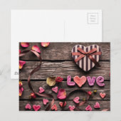 Liebe Postkarte (Vorne/Hinten)