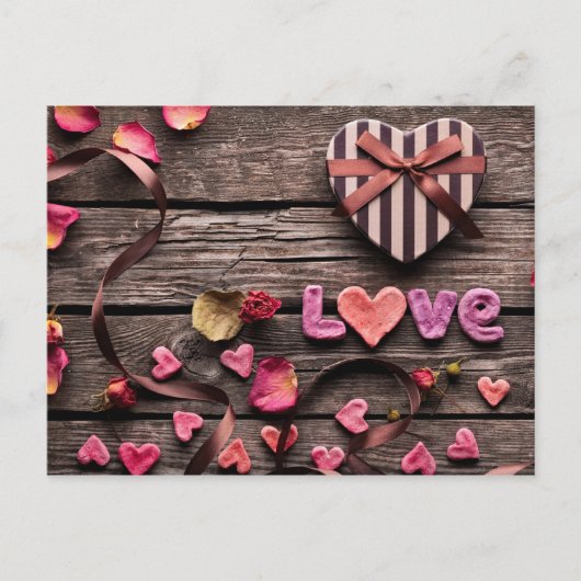 Liebe Postkarte (Vorderseite)