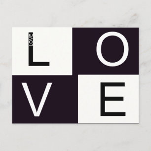 Liebe Postkarte