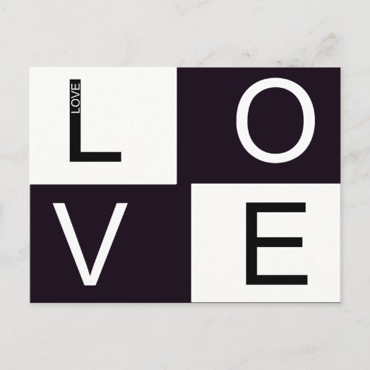 Liebe Postkarte (Vorderseite)