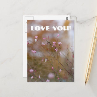 Liebe Postkarte