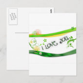 Liebe Postkarte (Vorne/Hinten)