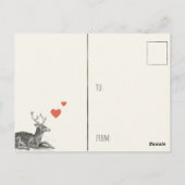 Liebe Postkarte (Rückseite)