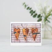 Liebe Postkarte (Stehend Vorderseite)