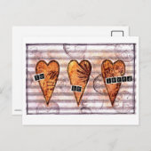 Liebe Postkarte (Vorne/Hinten)