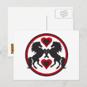 Liebe Postkarte (Vorne/Hinten)