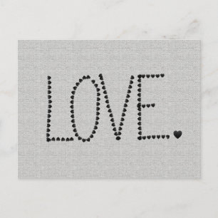 Liebe Postkarte
