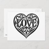 Liebe Postkarte (Vorne/Hinten)