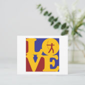 Liebe Postkarte (Stehend Vorderseite)