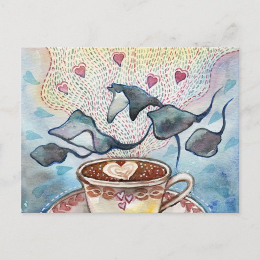 Liebe Postkarte (Vorderseite)