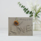 Liebe_ Postkarte (Stehend Vorderseite)