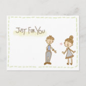 Liebe Postkarte (Vorderseite)