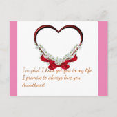 Liebe Postkarte (Vorderseite)