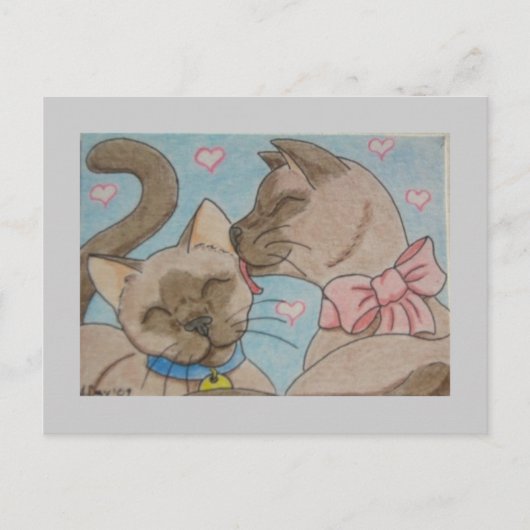 Liebe Postkarte (Vorderseite)