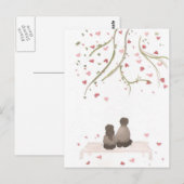 Liebe Postkarte (Vorne/Hinten)