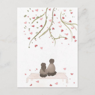 Liebe Postkarte