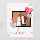 Liebe Postkarte (Vorne/Hinten)