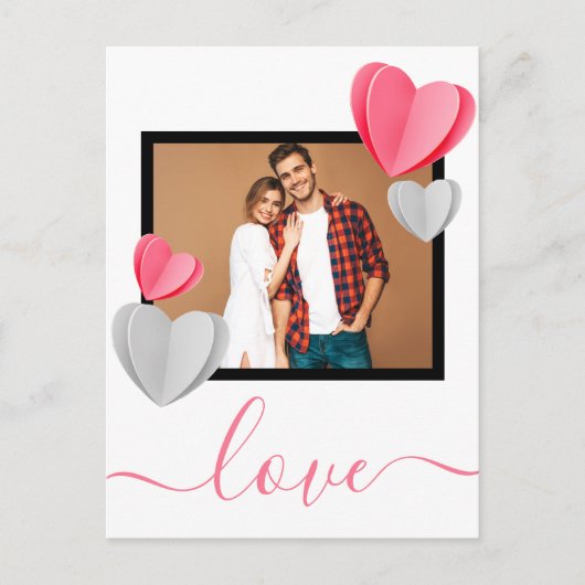 Liebe Postkarte (Vorderseite)