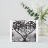 Liebe Postkarte (Stehend Vorderseite)