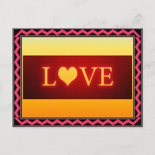 Liebe Postkarte (Vorderseite)