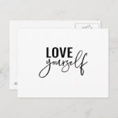 Liebe Postkarte (Vorne/Hinten)