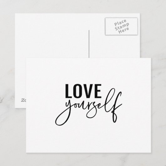 Liebe Postkarte (Vorne/Hinten)