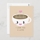 Liebe Postkarte (Vorne/Hinten)