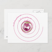 Liebe Postkarte (Vorne/Hinten)