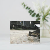 Liebe Postkarte (Stehend Vorderseite)