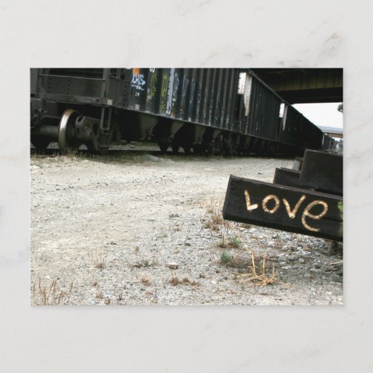 Liebe Postkarte (Vorderseite)