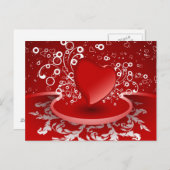 Liebe Postkarte (Vorne/Hinten)