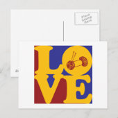 Liebe Postkarte (Vorne/Hinten)
