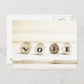 Liebe Postkarte (Vorne/Hinten)