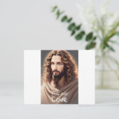 Liebe Postkarte (Stehend Vorderseite)