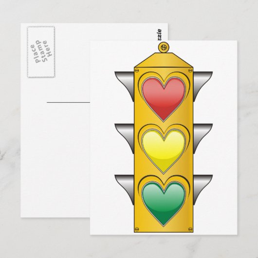 Liebe Postkarte (Vorne/Hinten)