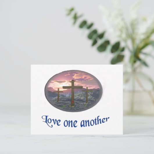 Liebe Postkarte (Stehend Vorderseite)