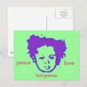 Liebe Postkarte (Vorne/Hinten)