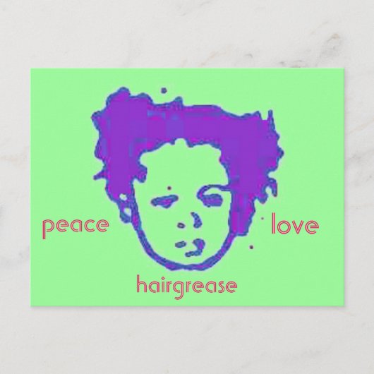 Liebe Postkarte (Vorderseite)