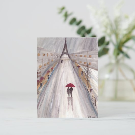 Liebe Postkarte (Stehend Vorderseite)