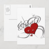 Liebe Postkarte (Vorne/Hinten)