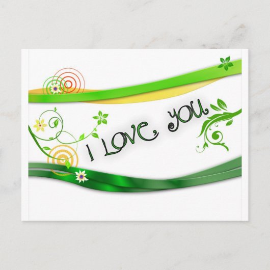 Liebe Postkarte (Vorderseite)