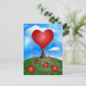 Liebe Postkarte (Stehend Vorderseite)